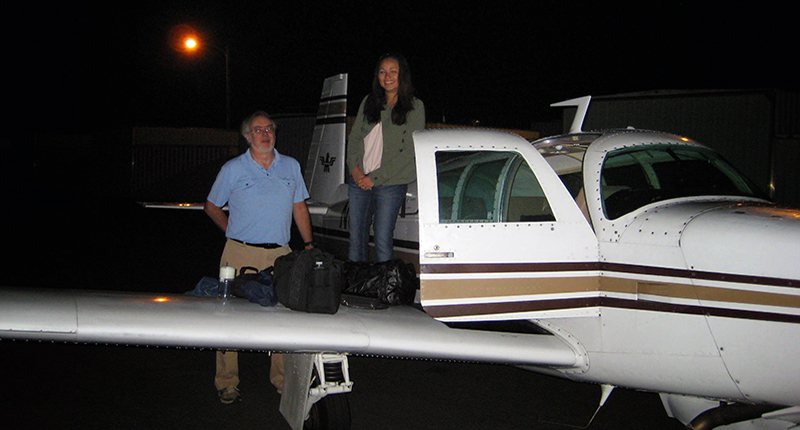 Pacific AirTaxi flies night and day on your schedule